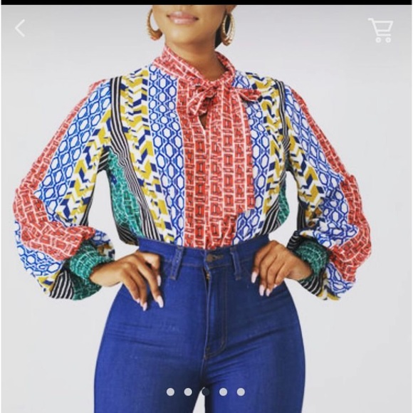 Pattern Blouse - Picture 4 of 4